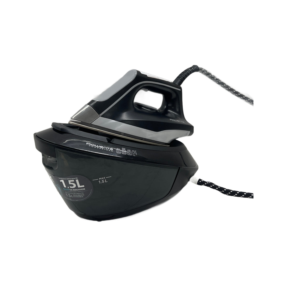 Rowenta VR8225 Ferro da stiro Rowenta VR8225 - Ferro da stiro a caldaia 2200 W, serbatoio 1,5 L