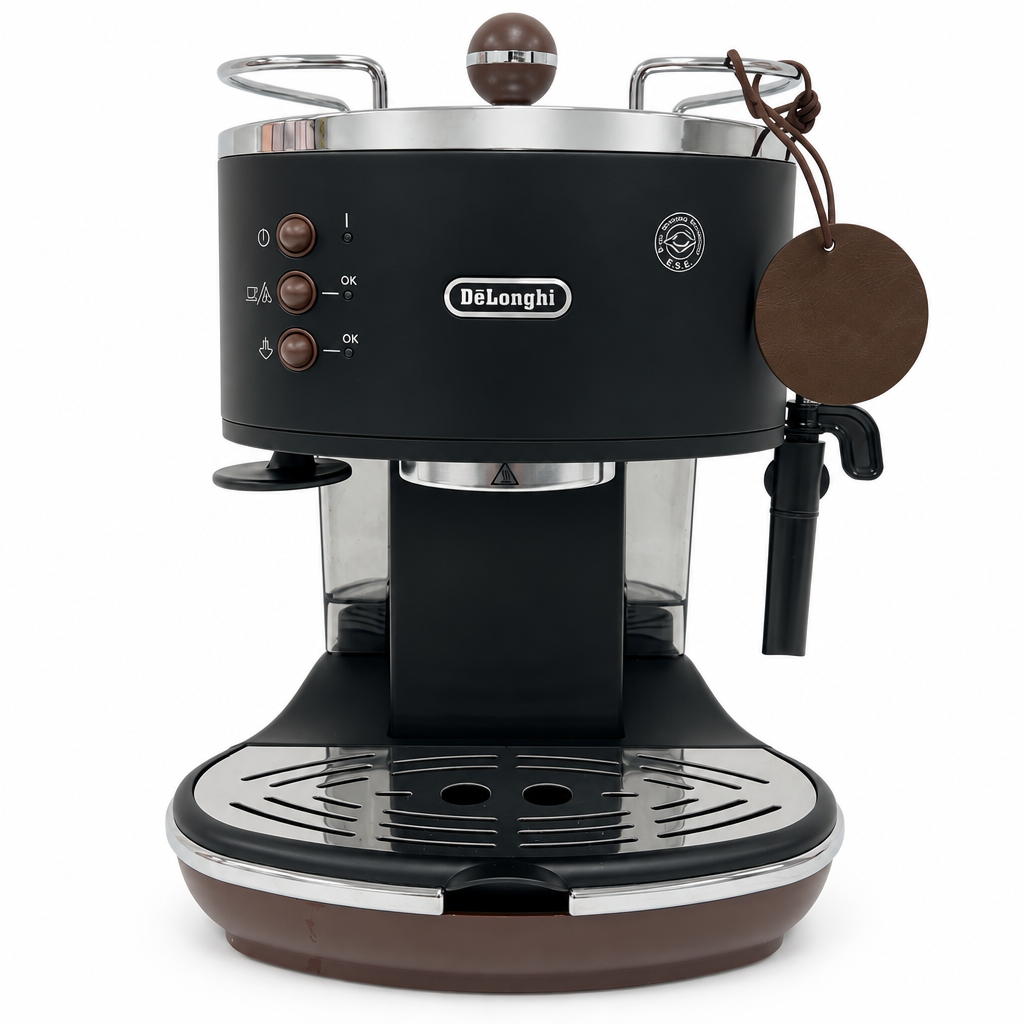 De'Longhi Icona Vintage Macchina da caffè manuale De'Longhi Icona Vintage Black - macchina per espresso e cappuccino