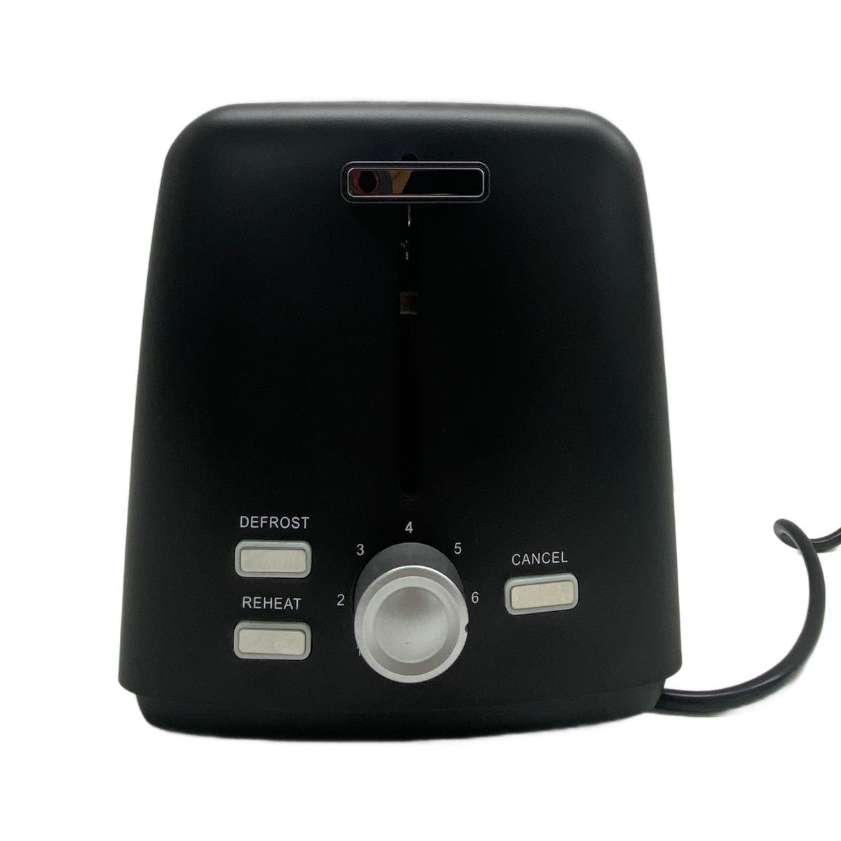Amazon Basics Tostapane 2 Fette TA01318B-GS con 7 Livelli di Tostatura, 800W, Nero