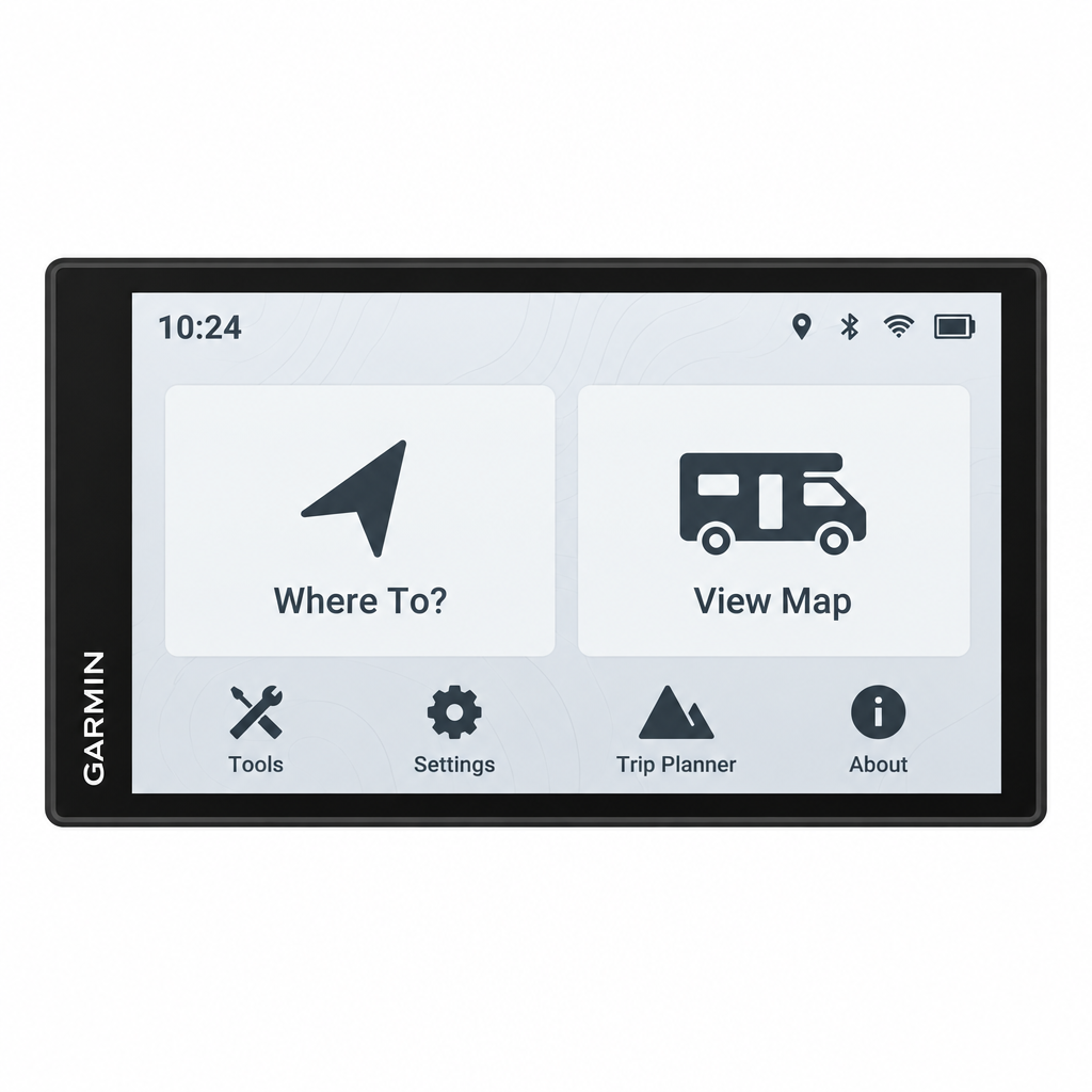 Garmin Camper 795 Automotive GPS Navigation Systems Garmin Camper 795 Navigatore portatile GPS 7”