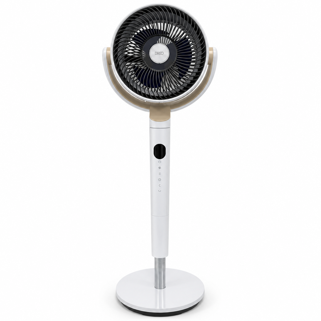 DREO Ventilatore a piantana silenzioso Ventilatore DREO ventilatore a piantana silenzioso 20 dB con oscillazione 120°+120° e