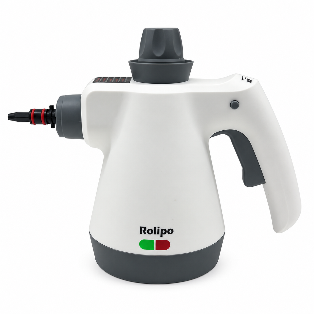 Rolipo TMSC-001 Pulitore a vapore / vaporetto Rolipo TMSC-001 Pulitore a Vapore Portatile 1050 W 440 ml con 12 Accessori