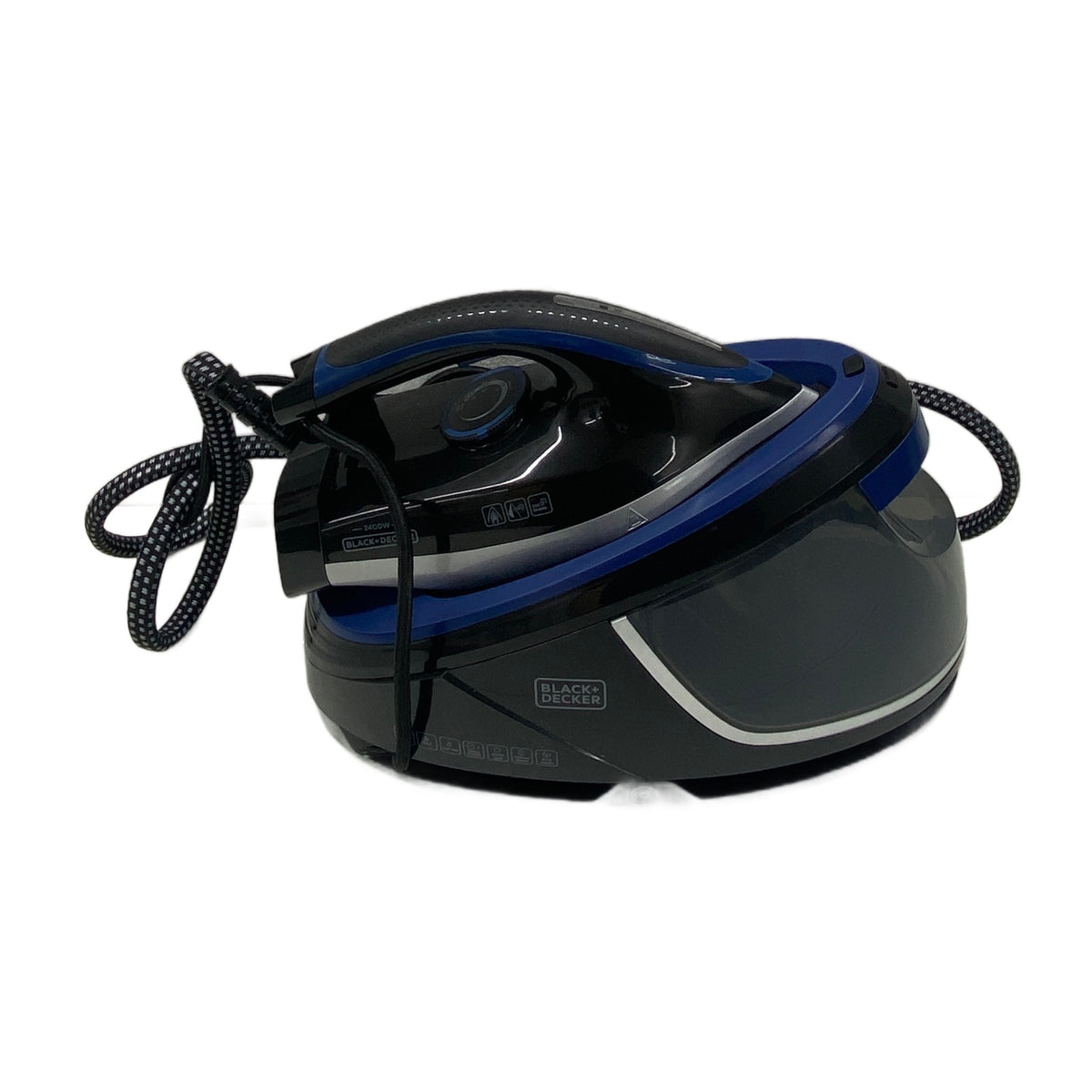 Black+Decker BXSS2401E Ferro da stiro a vapore 2400 W con serbatoio rimovibile 1,5 L
