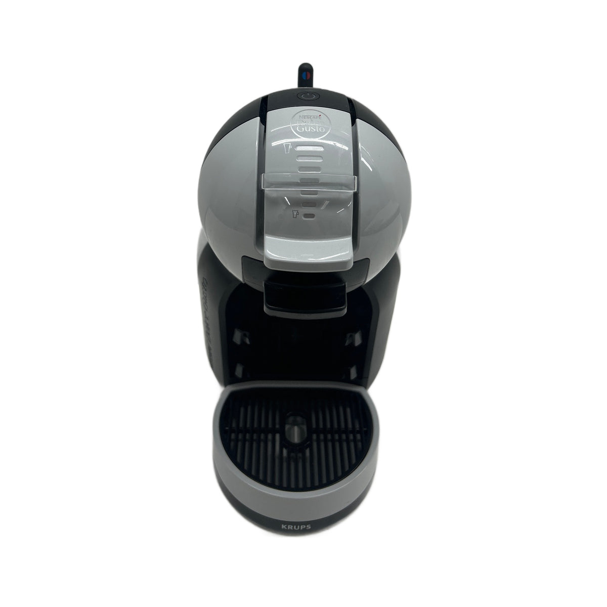 Krups Mini Me KP123B10 NESCAFÉ Dolce Gusto, Macchina da Caffè a Capsule, Grigio e Nero