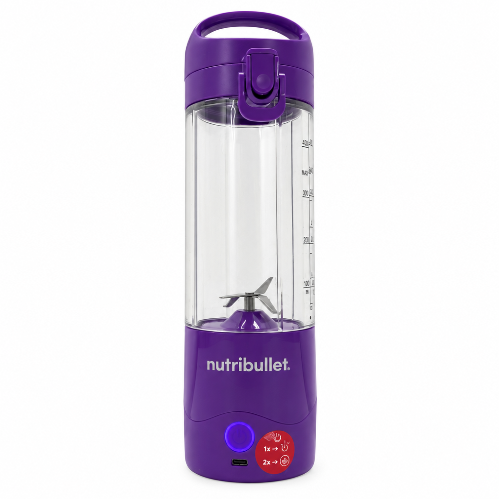 nutribullet NBP003PU Frullatore nutribullet Frullatore portatile senza fili 475 ml viola NBP003PU