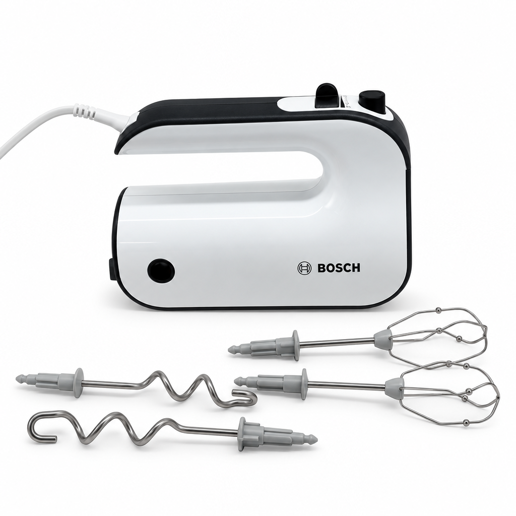 Bosch MFQ4020 Frusta / sbattitore elettrico Bosch MFQ4020 Sbattitore Elettrico a Mano 450 W, 5 Velocità e Turbo, Bianco
