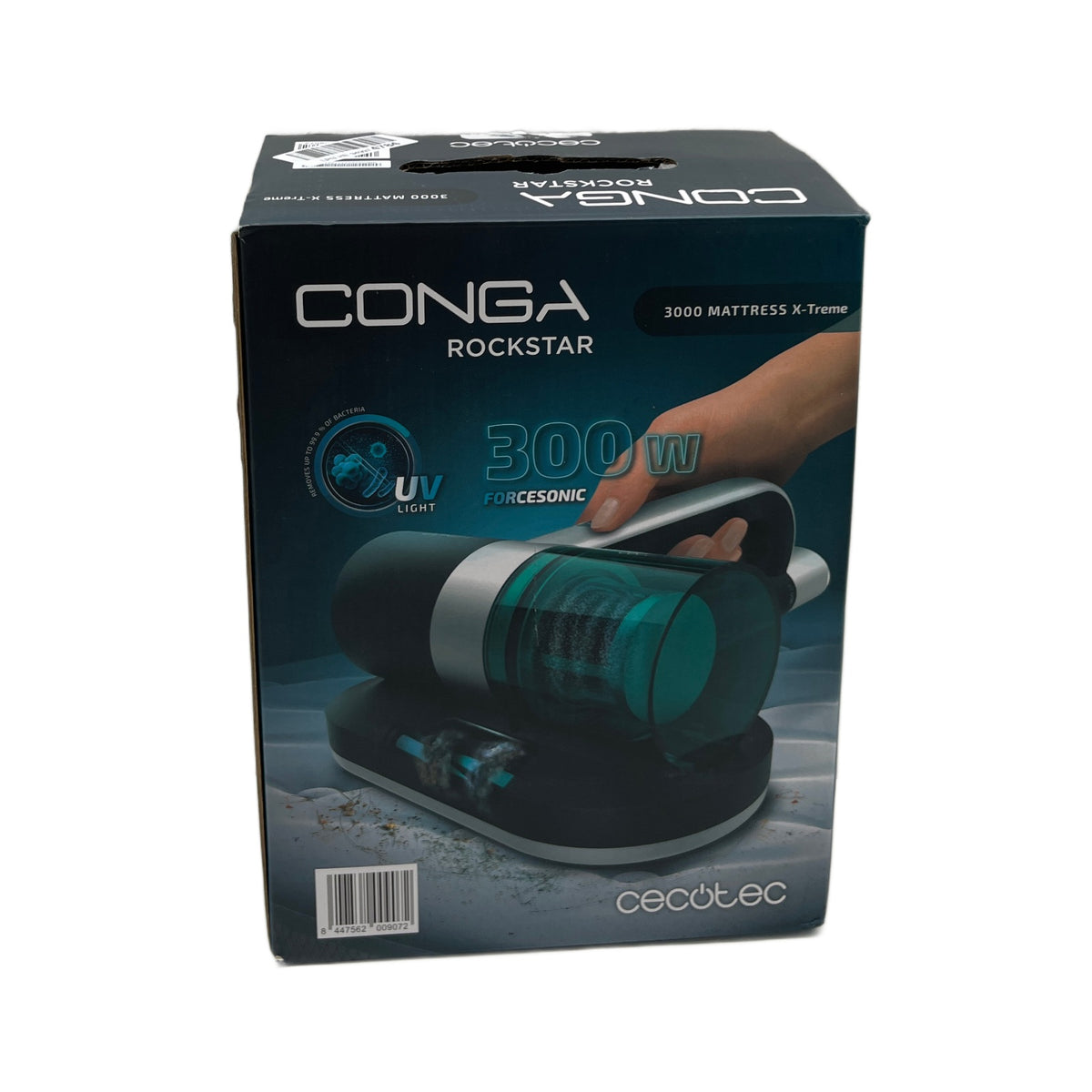 Cecotec Conga RockStar 3000 Mattress Aspirapolvere portatile Cecotec Conga Rockstar 3000 Mattress Aspirapolvere per Materassi