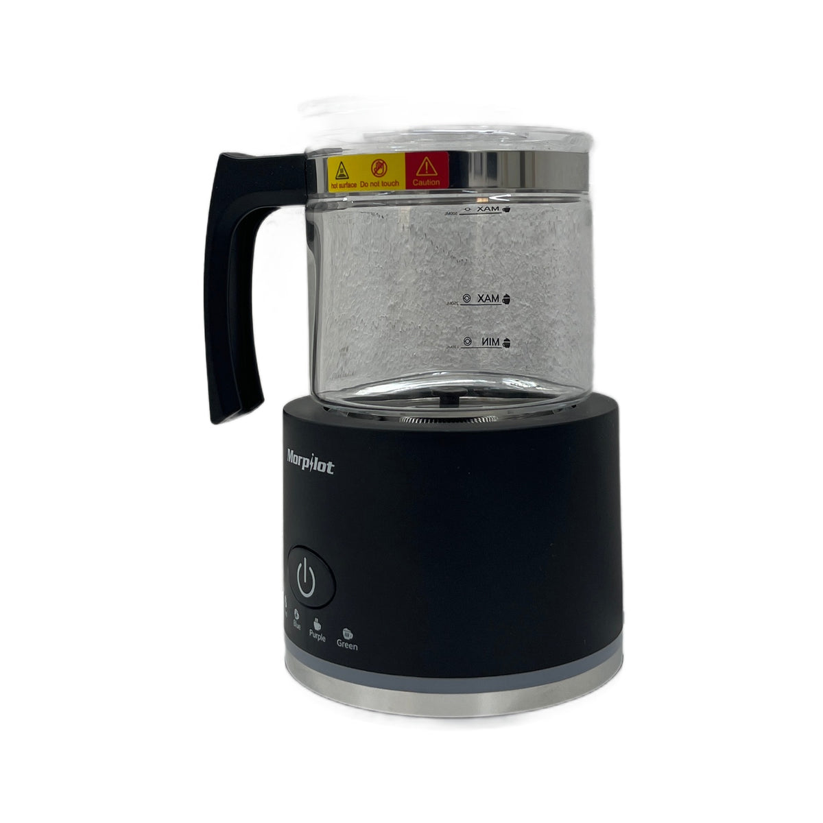 Morpilot HS001 Montalatte Morpilot HS001 Montalatte Elettrico 500 ml in Vetro 4 in 1 Nero