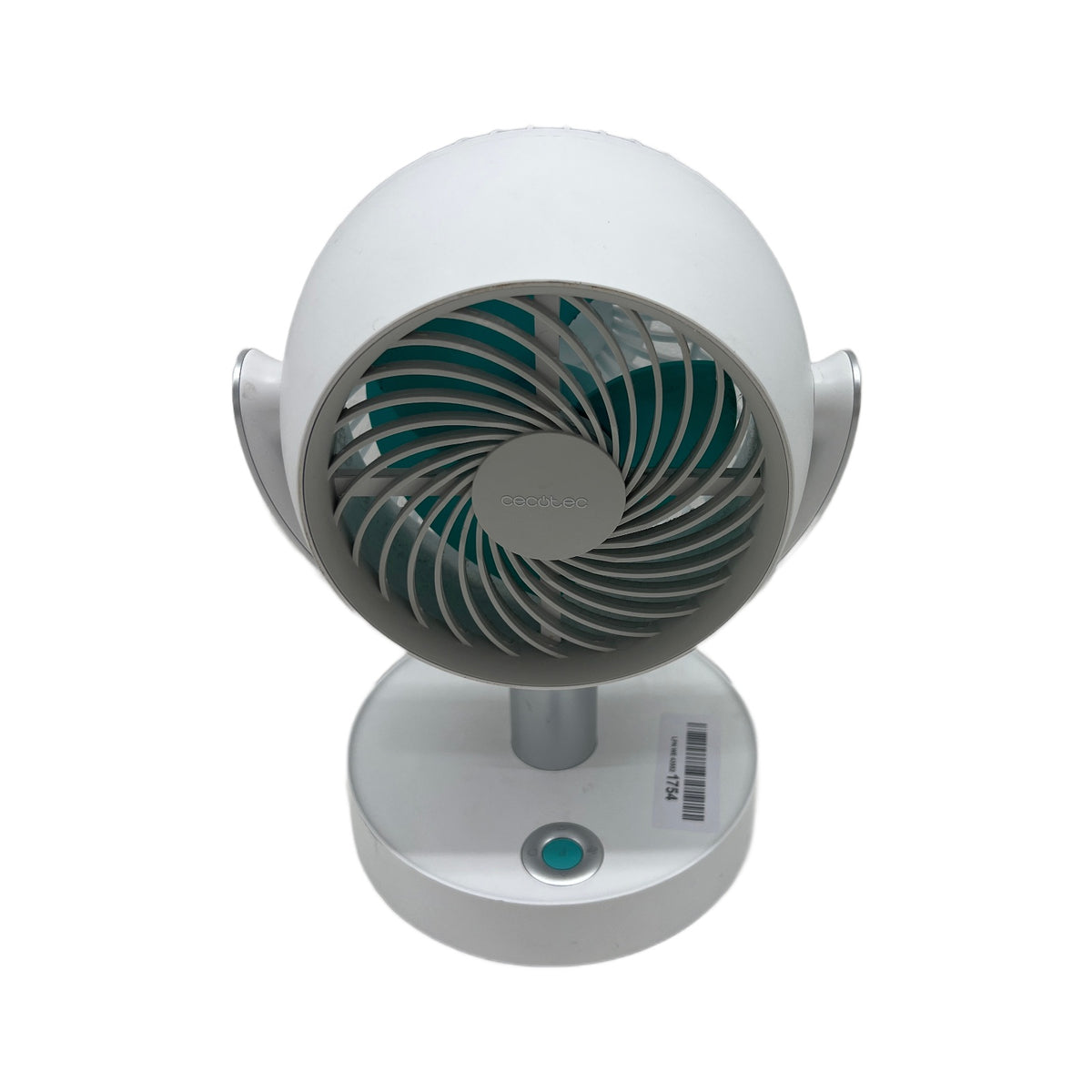 Cecotec EnergySilence 800 Cyclone Ventilatore Cecotec EnergySilence 800 Cyclone Ventilatore da Tavolo Portatile 10 W 4000 mAh