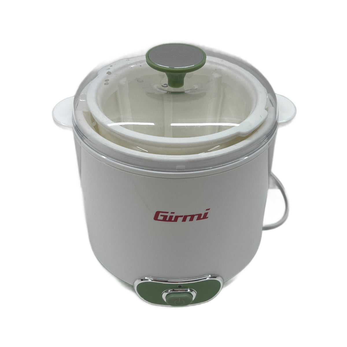Girmi YG02 Yogurtiera Girmi YG02 Yogurtiera Elettrica 1,5 L per Yogurt e Yogurt Greco, Bianco e Verde