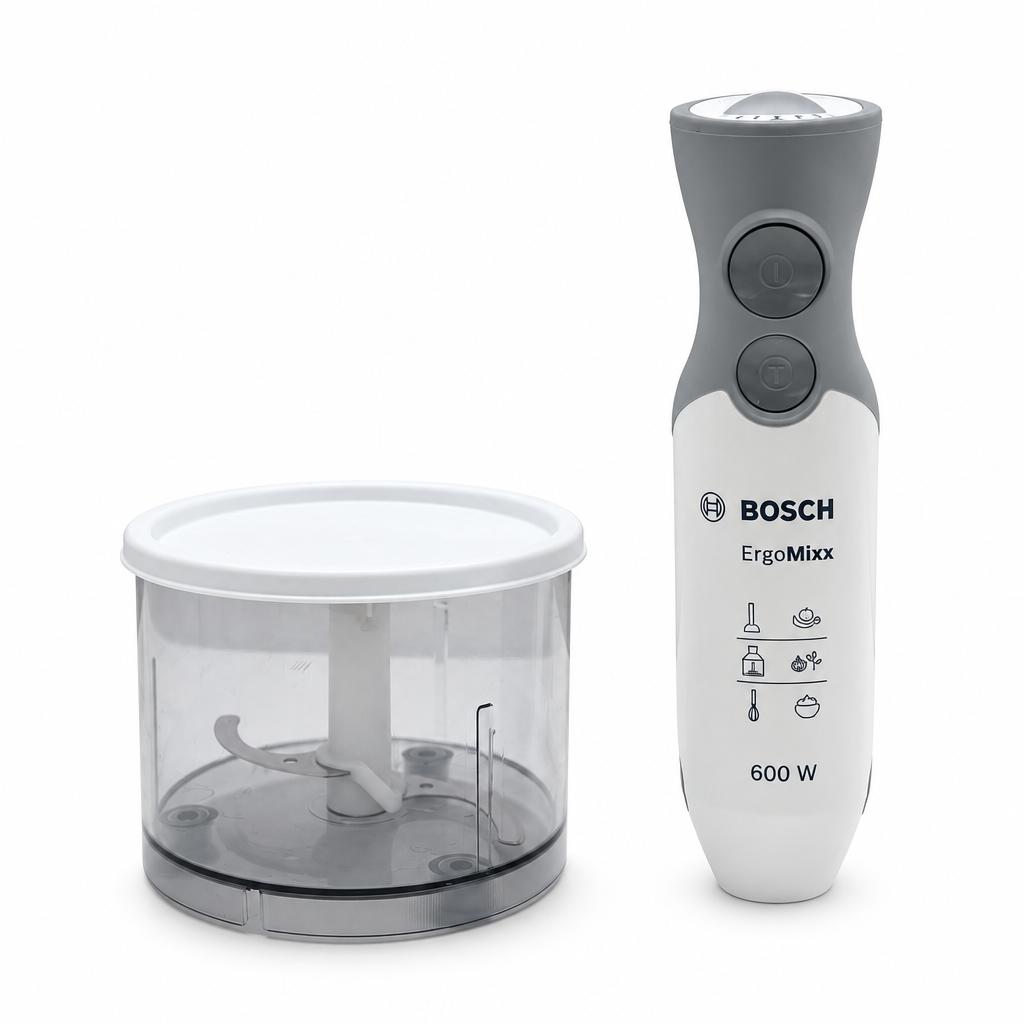 Bosch Bosch ErgoMixx MSM66120 Frullatore a immersione Bosch MSM66120 Frullatore a immersione 600 W, 12 velocità + Turbo, Bian