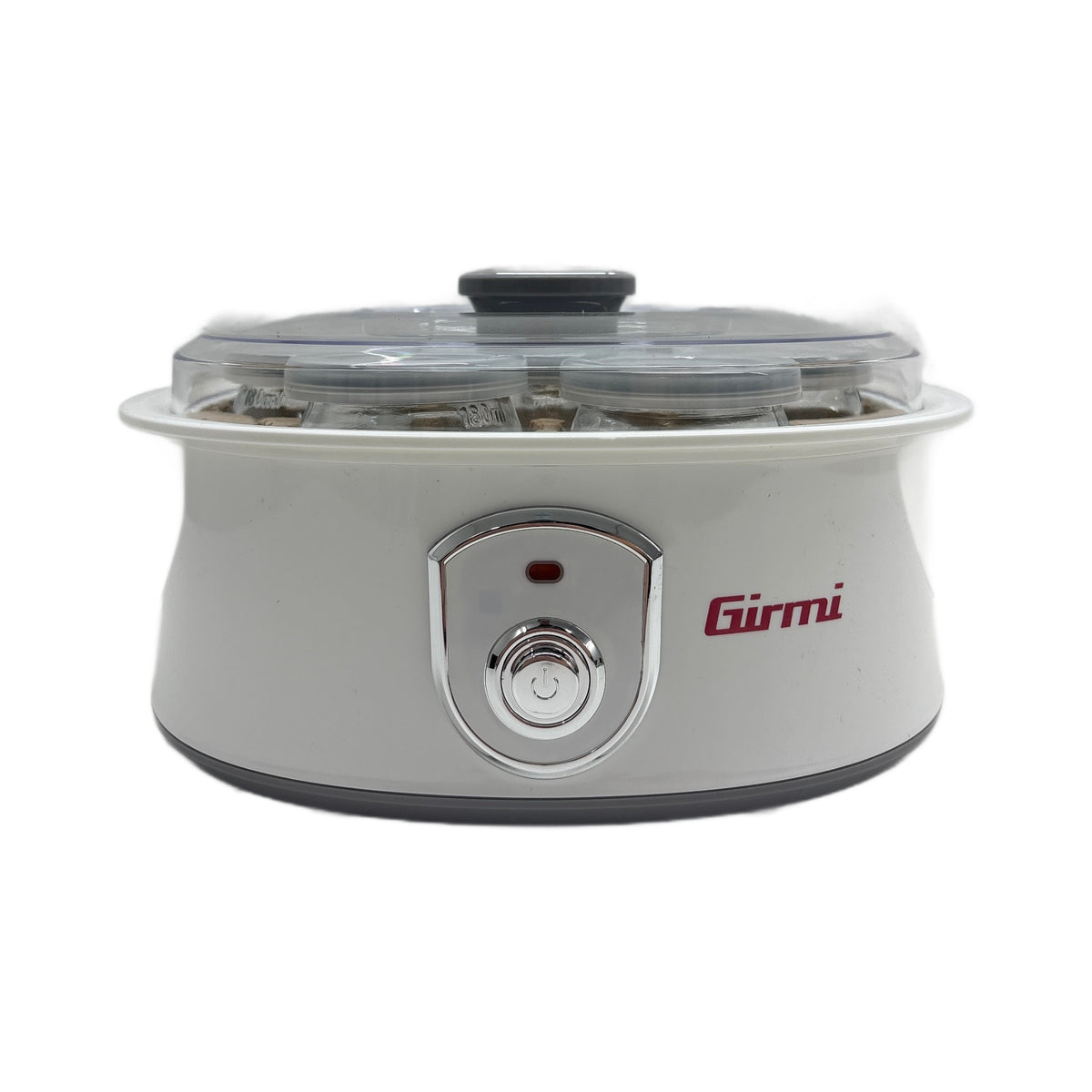 Girmi YG03 Yogurtiera Girmi YG03 Yogurtiera con 7 vasetti in vetro da 180 ml