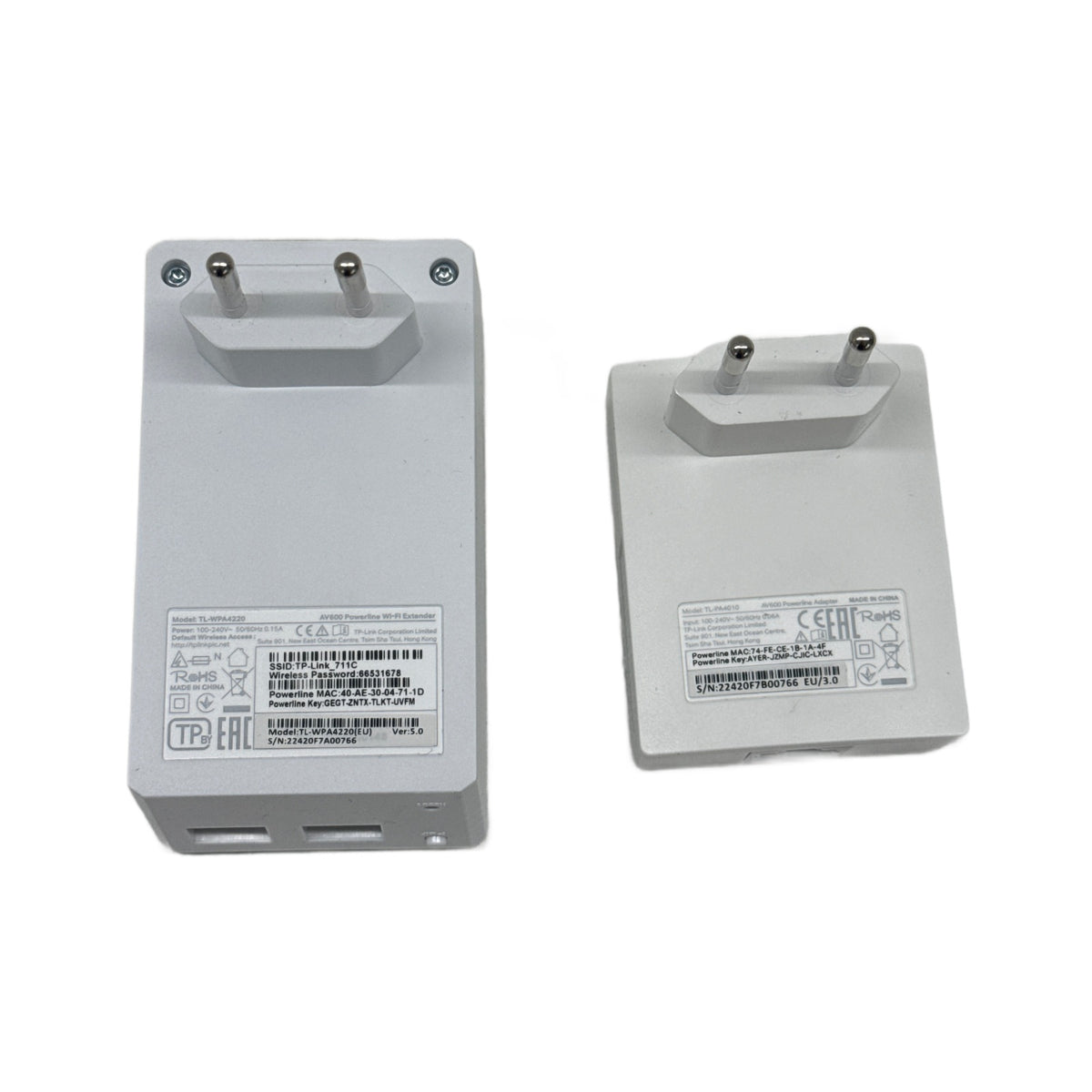 TP-LINK AV600 Powerline Network Adapters TP-LINK Powerline Wi‑Fi AV600