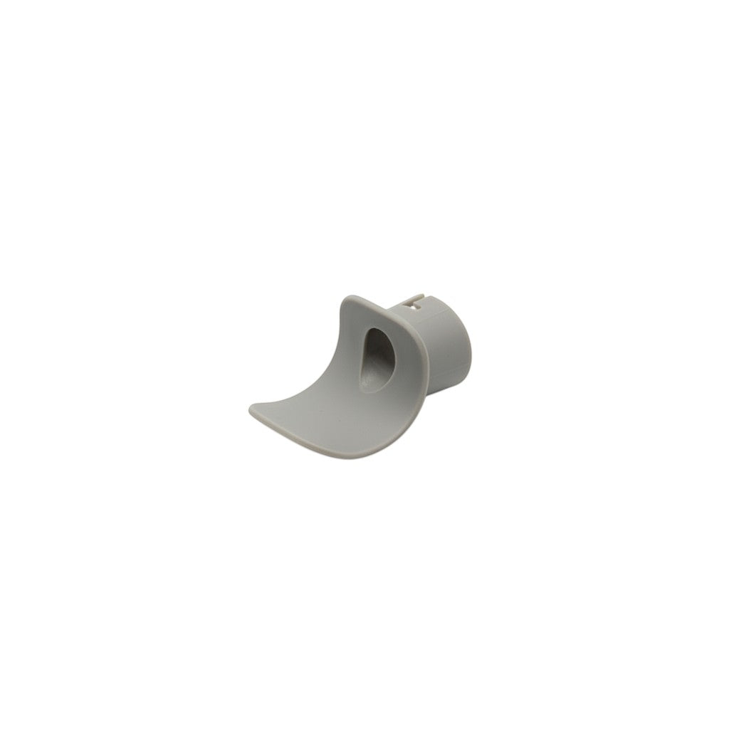 Accessorio grigio in plastica per insaccatrice manuale Mr Bob - Home & Tech Utility per salsicce e polpette