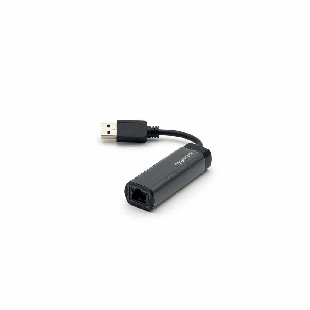 Adattatore Mr Bob - Home & Tech Utility USB 3.0 a Gigabit Ethernet nero per connessione internet cablata stabile