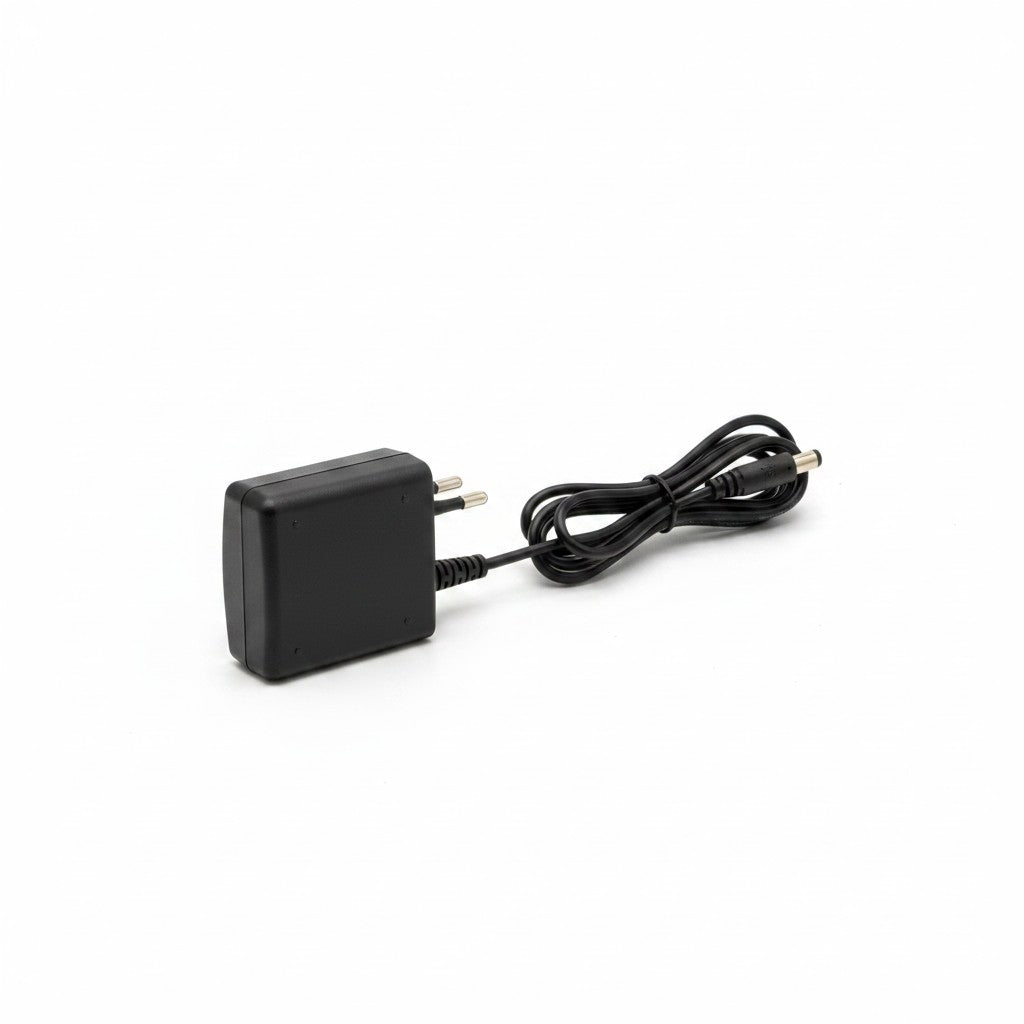 Alimentatore nero Mr Bob - Home & Tech Utility per router Tenda F3 con cavo integrato e spina europea