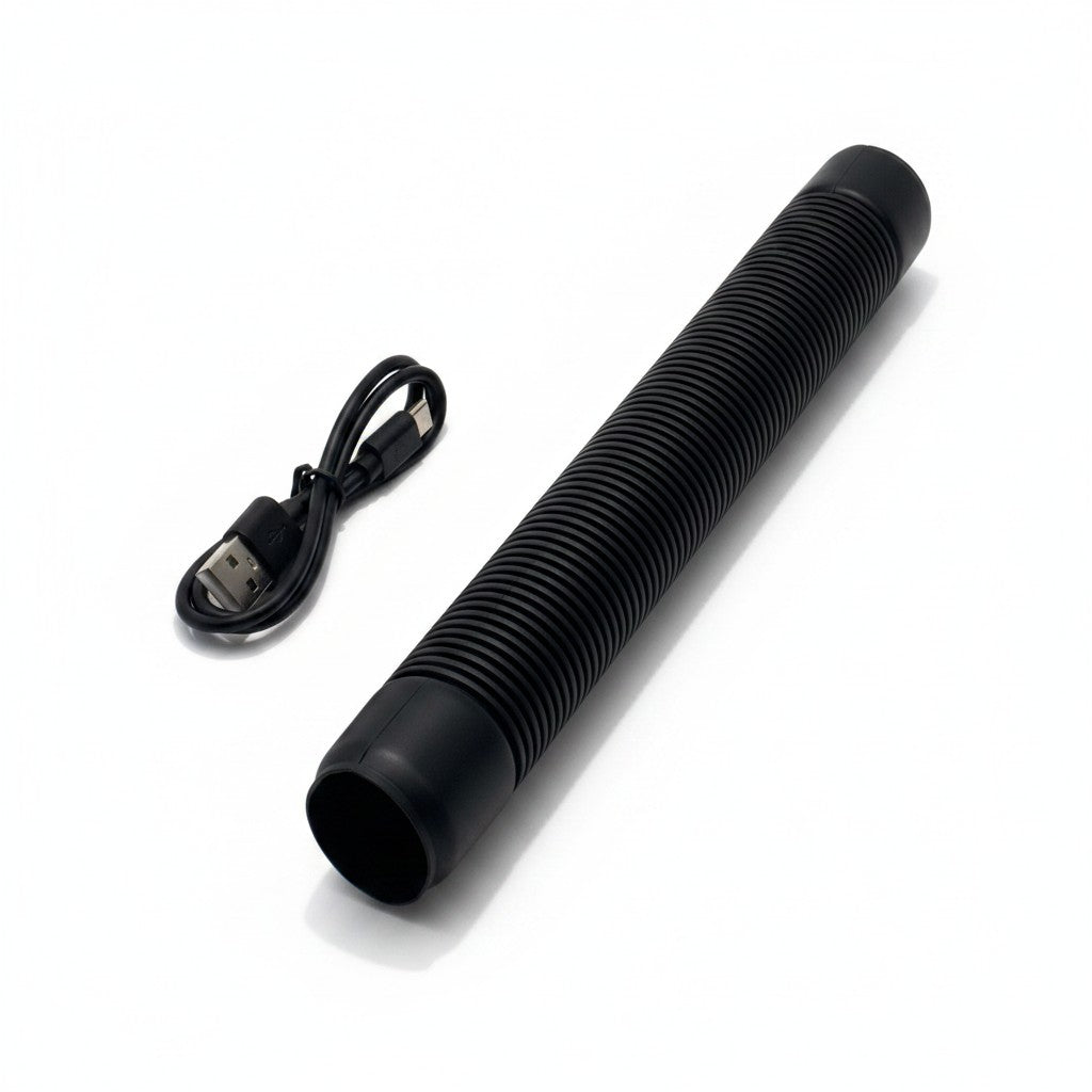 Mr Bob - Home & Tech Utility aspirapolvere portatile nero 120W con cavo di ricarica USB-C e filtro HEPA
