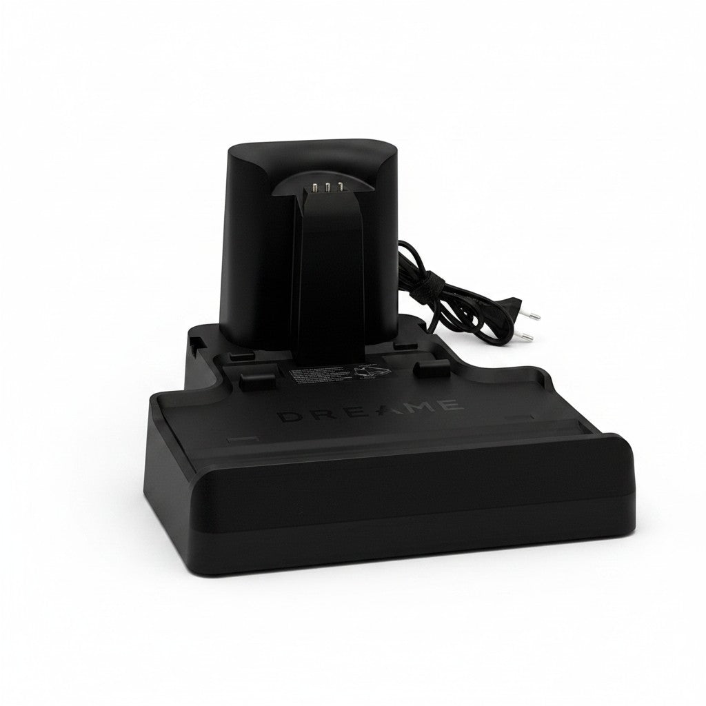 Base di ricarica nera per aspirapolvere Dreame H12 Pro Ultra di Mr Bob - Home & Tech Utility