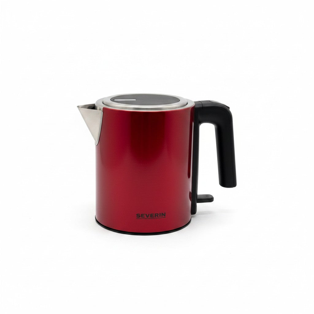Bollitore elettrico Mr Bob - Home & Tech Utility Severin WK3427 rosso da 1,2 litri con design compatto e moderno
