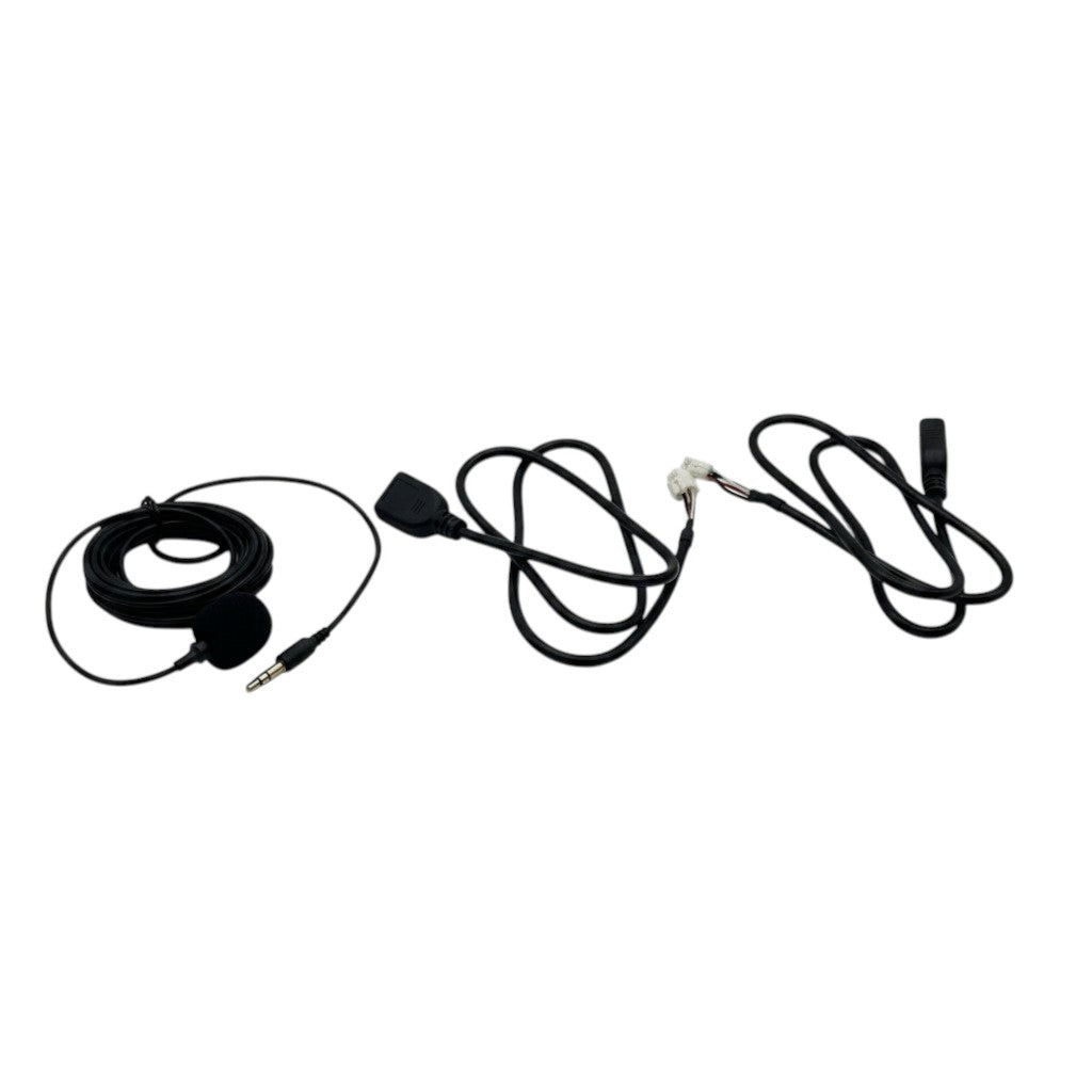 Mr Bob - Home & Tech Utility set di cavi di collegamento, microfono esterno e adattatori USB per autoradio Android