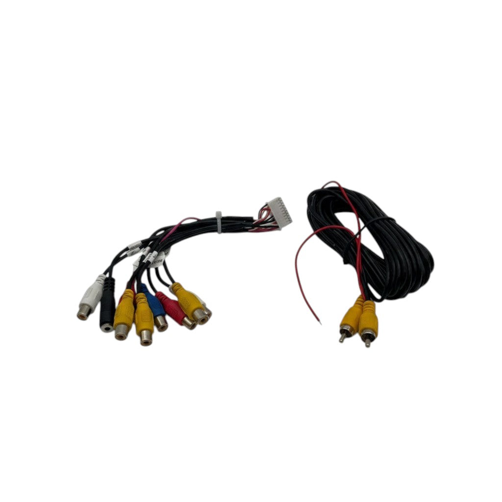 Cavi di collegamento RCA e cablaggio per autoradio Mr Bob - Home & Tech Utility con connettori video e audio