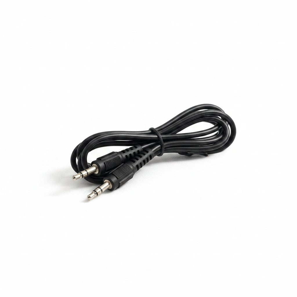 Cavo audio jack da 3,5 mm nero per trasmettitore Bluetooth Marmitek BoomBoom 55 HD di Mr Bob - Home & Tech Utility