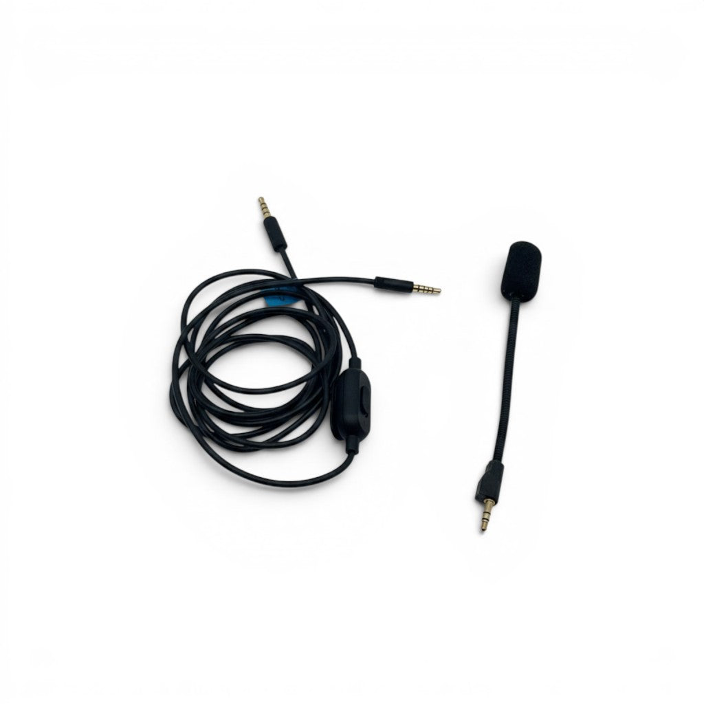 Cavo audio e microfono staccabile nero per cuffie gaming Logitech G Pro X SE da Mr Bob - Home & Tech Utility