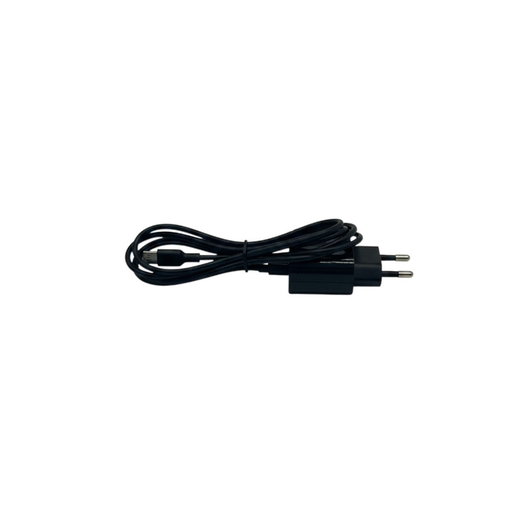 Cavo di ricarica nero con alimentatore da muro Mr Bob - Home & Tech Utility per dispositivi elettronici