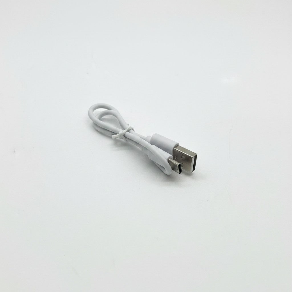Cavo di ricarica USB bianco per auricolari Music Sound Swag di Mr Bob - Home & Tech Utility
