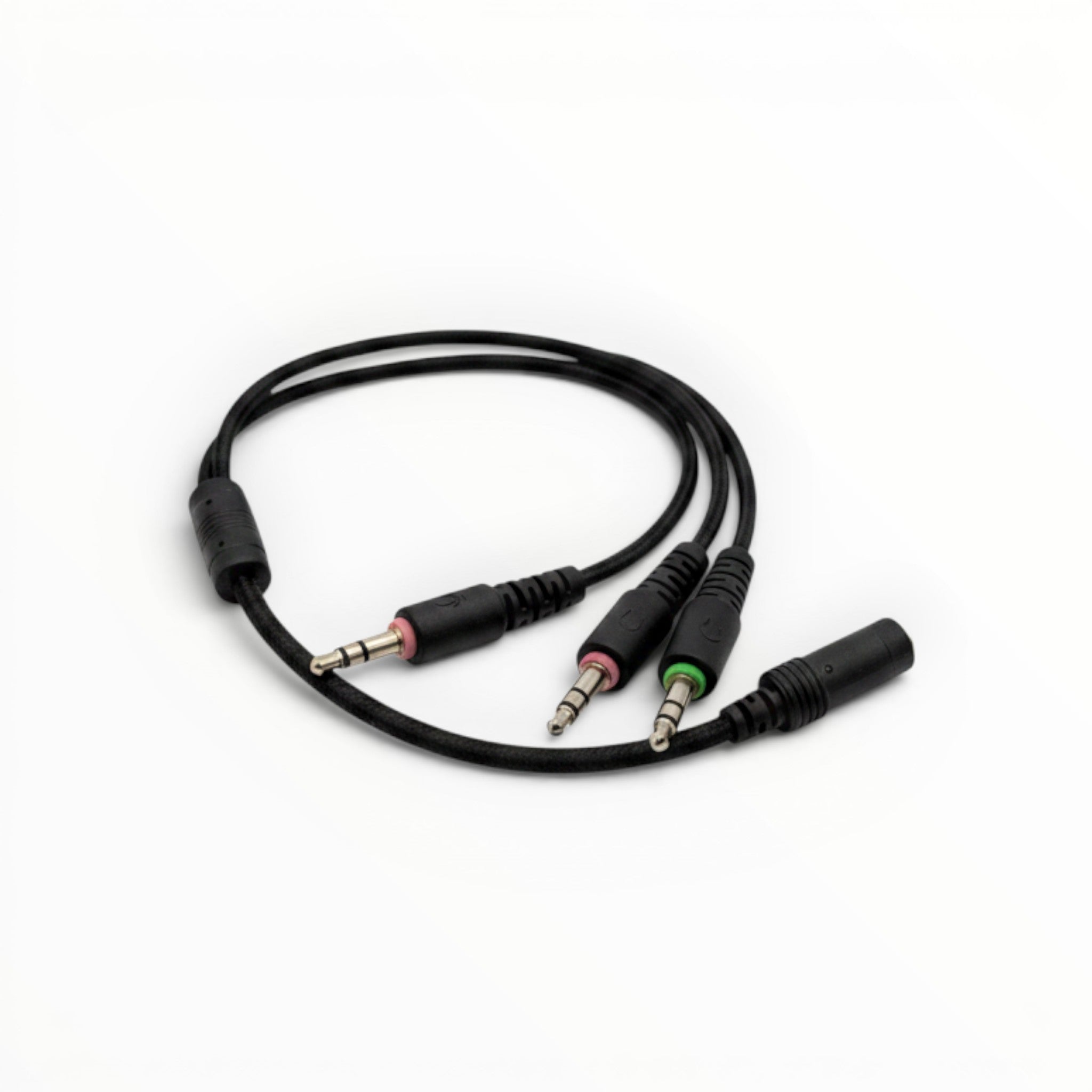 Cavo adattatore splitter audio Mr Bob - Home & Tech Utility con connettori jack da 3,5 mm per cuffie gaming