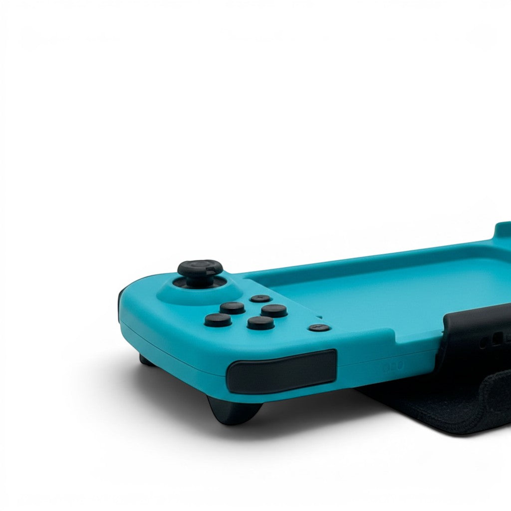 Controller di gioco mobile Mr Bob - Home & Tech Utility estensibile azzurro con tasti neri e design ergonomico