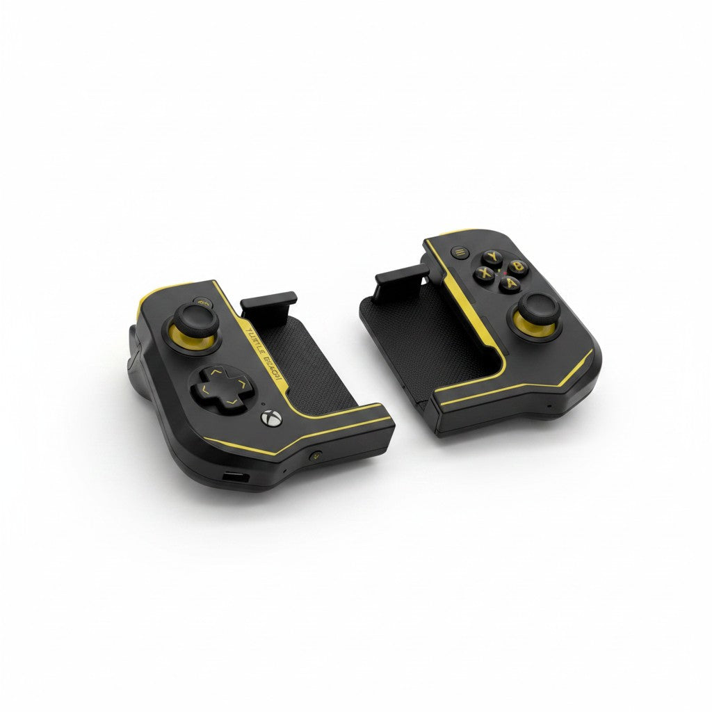 Controller mobile Mr Bob - Home & Tech Utility Turtle Beach Atom nero e giallo per gaming su Android e Xbox Cloud