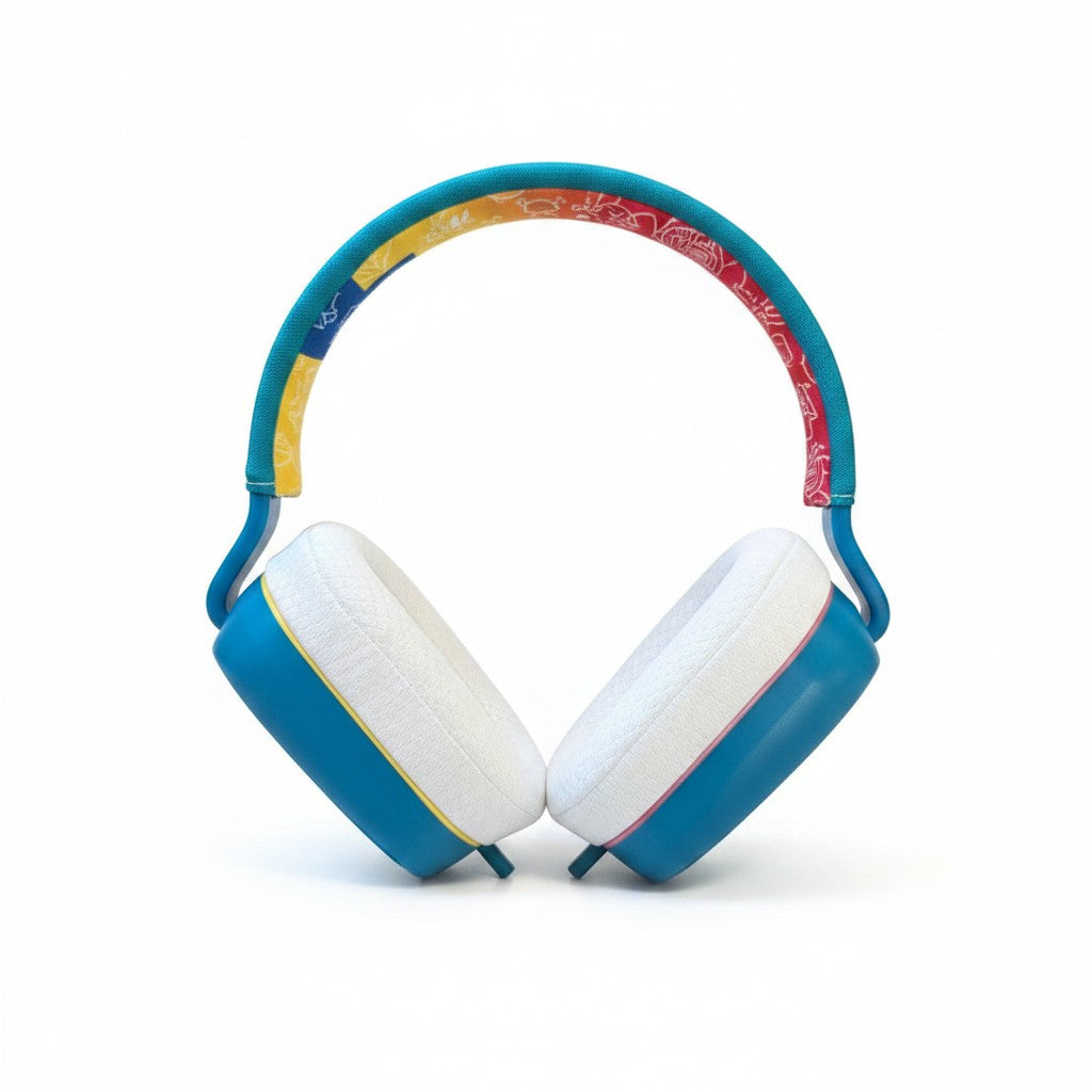 Cuffie stereo cablate Mr Bob - Home & Tech Utility Fortnite Llambro blu con archetto colorato per Nintendo Switch