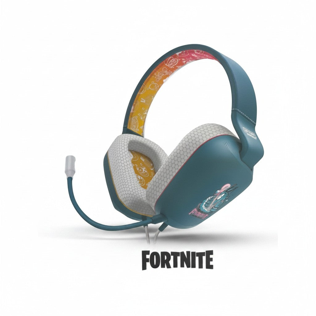 Cuffie stereo cablate Mr Bob - Home & Tech Utility Fortnite Llambro per Nintendo Switch con microfono e jack 3,5 mm