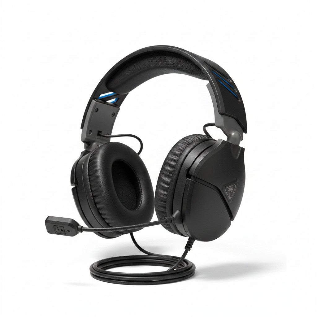 Cuffie gaming cablate Mr Bob - Home & Tech Utility Turtle Beach Recon 70 nere con microfono e padiglioni imbottiti