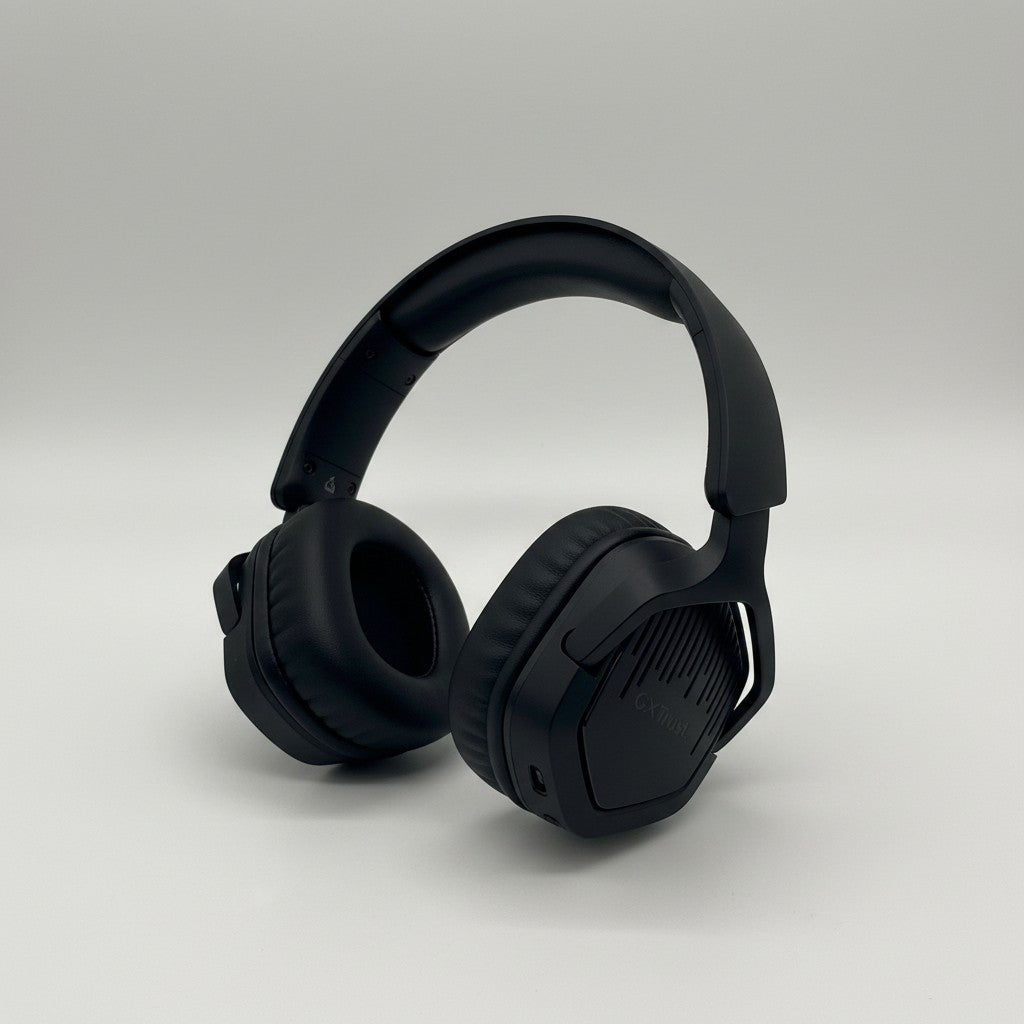 Cuffie gaming Mr Bob - Home & Tech Utility GXTrust 1492 Ravox nere over-ear con microfono e archetto imbottito
