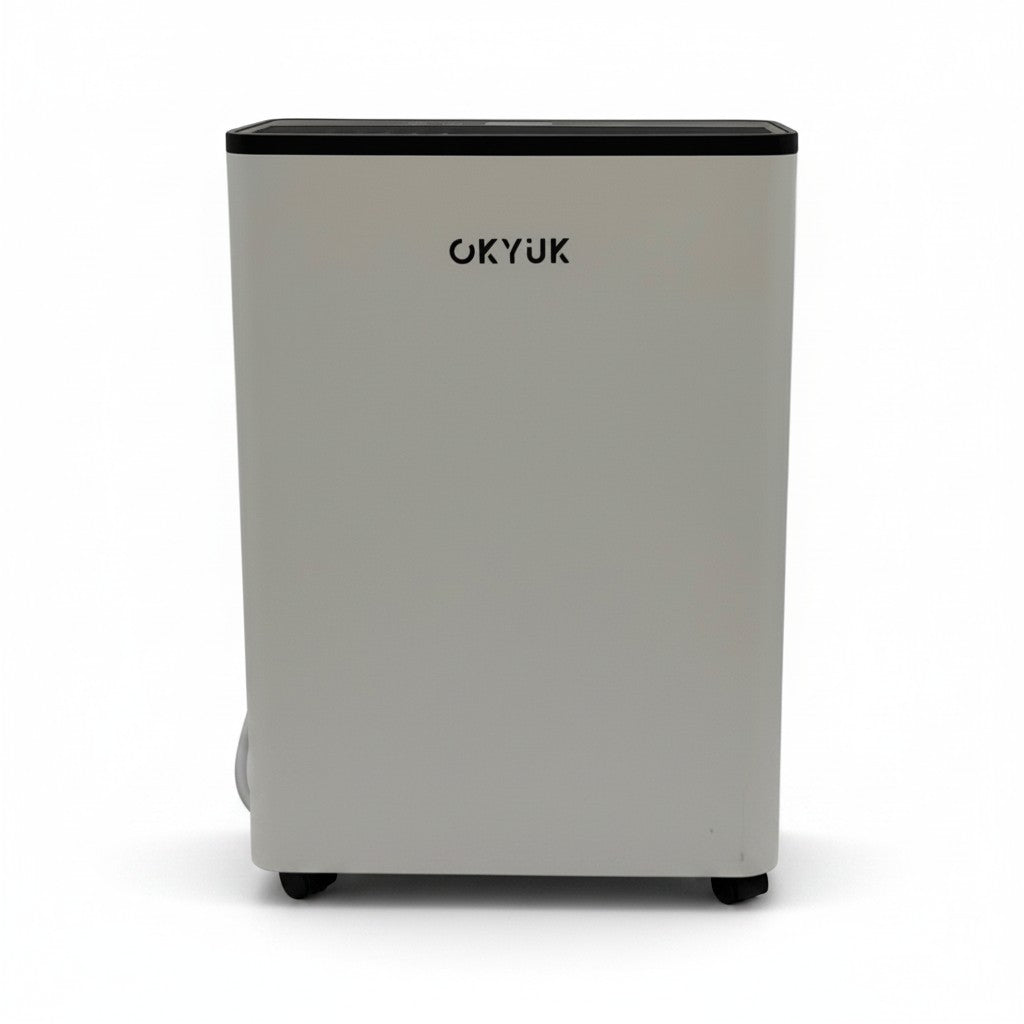 Deumidificatore bianco Mr Bob - Home & Tech Utility OKYUK da 12 litri per ambienti domestici fino a 30 metri quadri