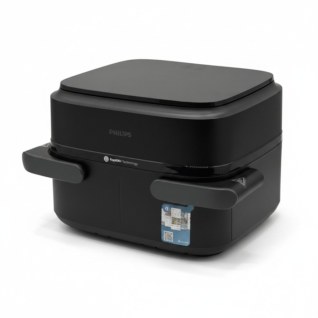 Friggitrice ad aria Mr Bob - Home & Tech Utility Philips Airfryer 1000 Series nera con tecnologia RapidAir