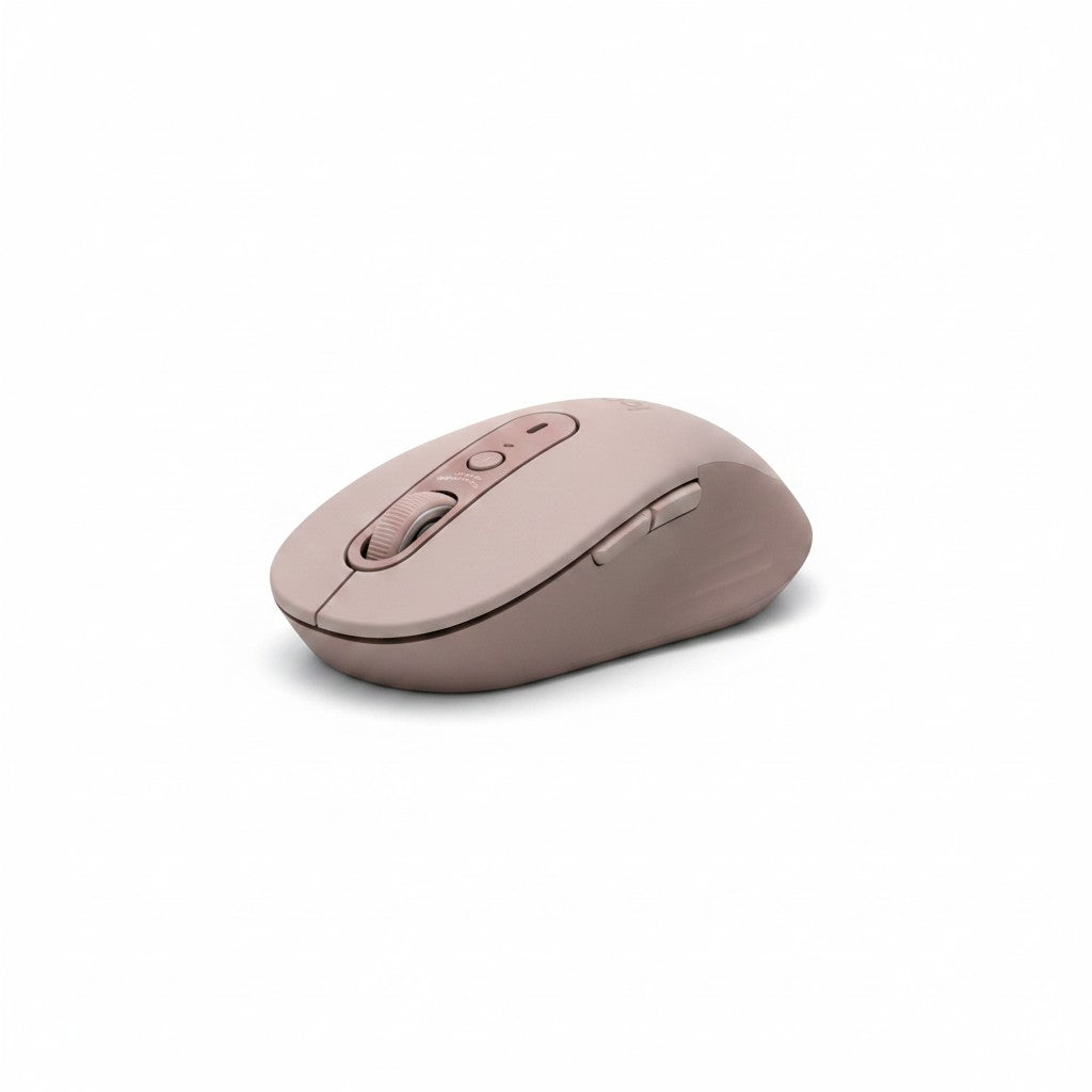 Mouse wireless Logitech Signature M650 rosa di Mr Bob - Home & Tech Utility con design ergonomico e tasti laterali