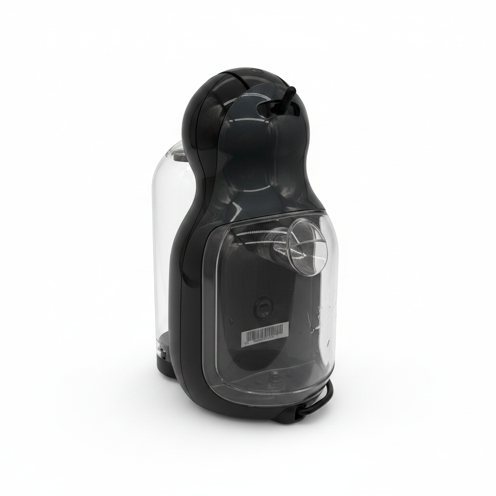 Macchina per caffè a capsule Mr Bob - Home & Tech Utility Krups Dolce Gusto Mini Me nera con serbatoio trasparente