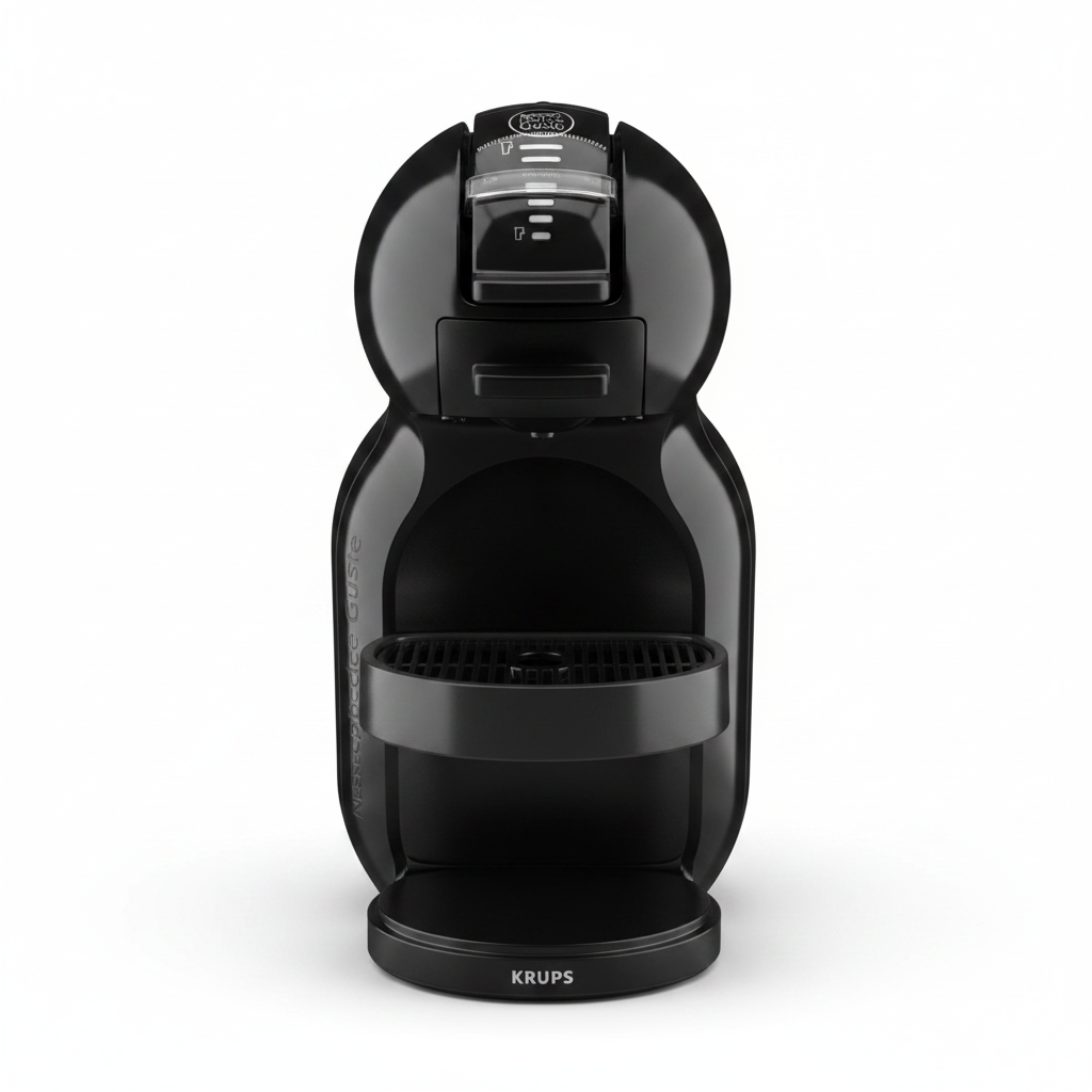 Macchina per caffè a capsule Mr Bob - Home & Tech Utility Krups Dolce Gusto Mini Me nera dal design compatto