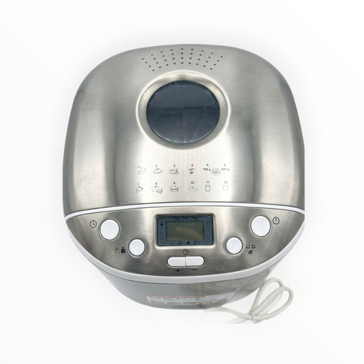 Macchina del pane Mr Bob - Home & Tech Utility Ariete Pane Express Top Metal in acciaio con display LCD e programmi