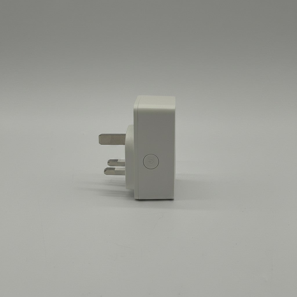 Presa smart Wi-Fi Mr Bob - Home & Tech Utility Tapo P110M bianca con monitoraggio consumi e tasto di accensione laterale