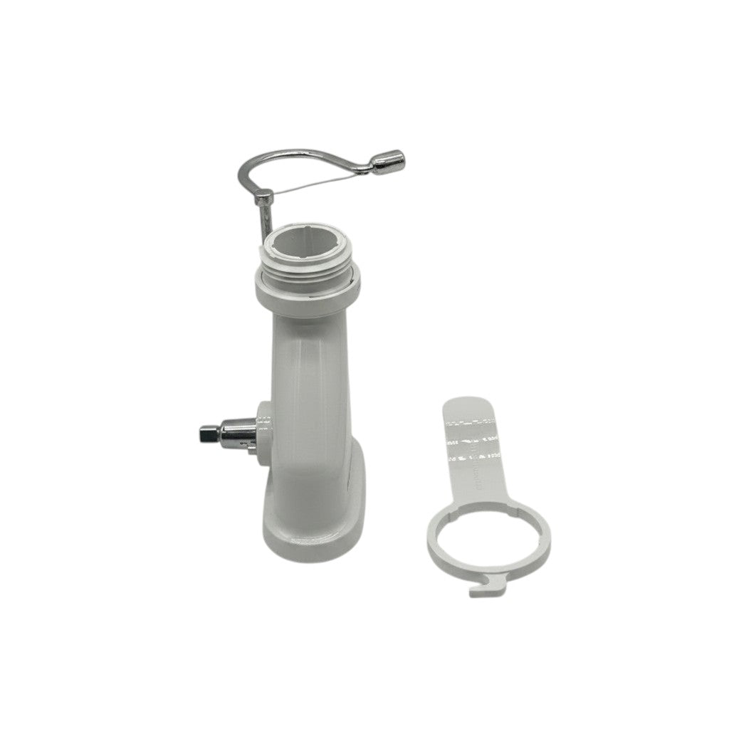Pressa per pasta KitchenAid 5KSMPEXTA di Mr Bob - Home & Tech Utility con corpo bianco e tagliafili in metallo