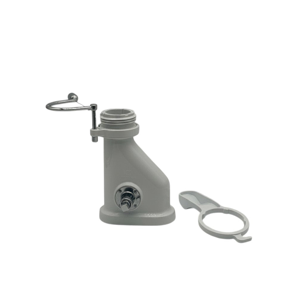 Pressa per pasta corta KitchenAid 5KSMPEXTA per planetarie, accessorio bianco con componenti in metallo Mr Bob - Home & Tech Utility