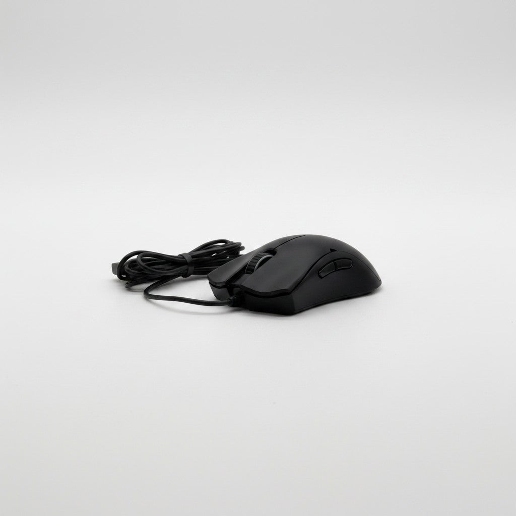 Mouse gaming cablato Mr Bob - Home & Tech Utility Razer DeathAdder Essential nero con design ergonomico e 5 pulsanti