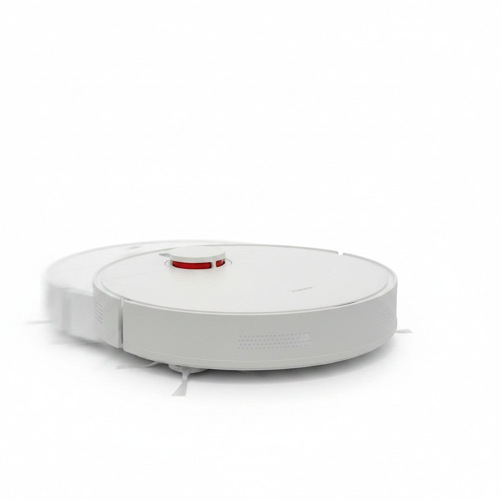 Robot aspirapolvere bianco Mr Bob - Home & Tech Utility Xiaomi S40C con navigazione laser LDS e base di ricarica