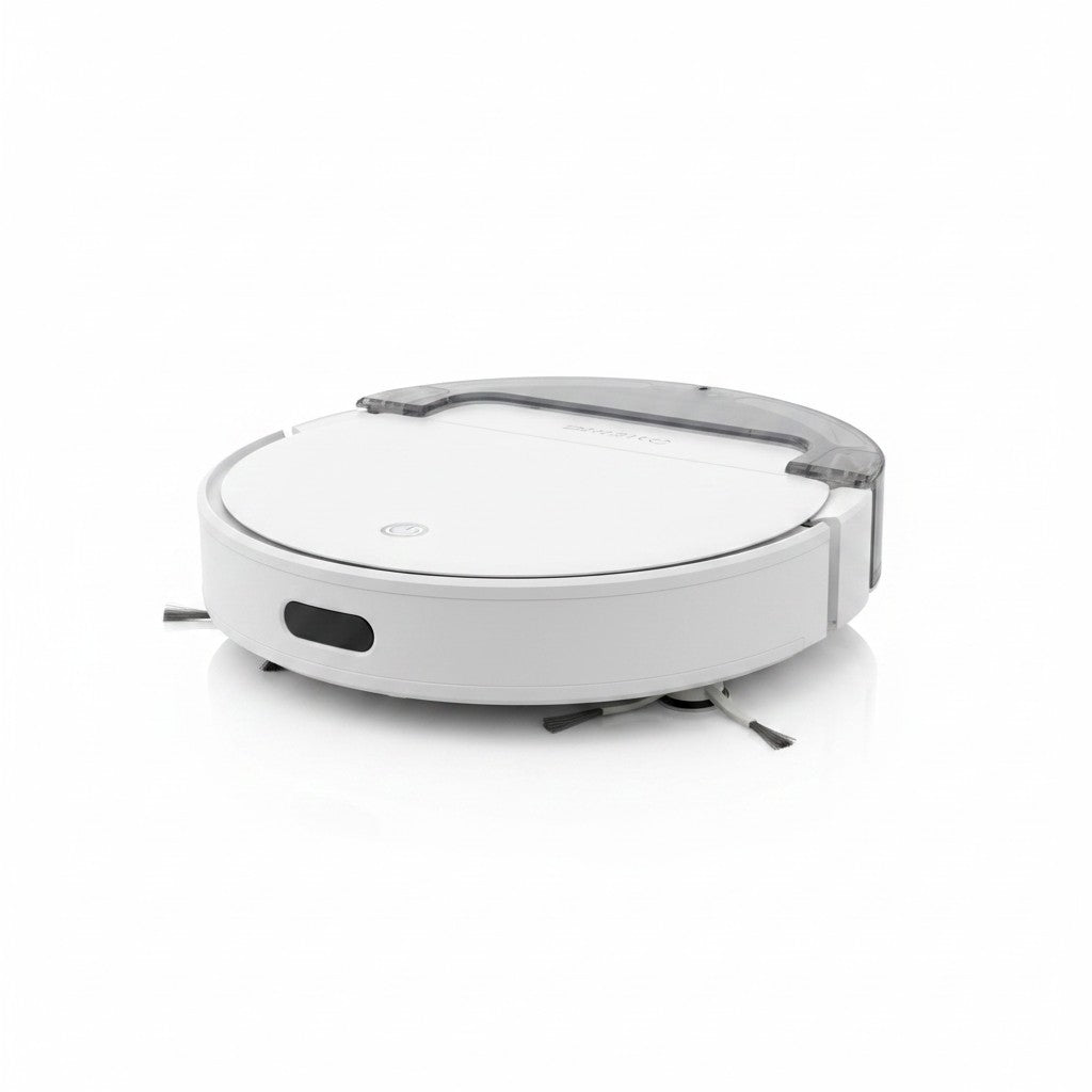 Robot aspirapolvere e lavapavimenti Mr Bob - Home & Tech Utility Dreame D10 Plus Gen 2 bianco con design circolare