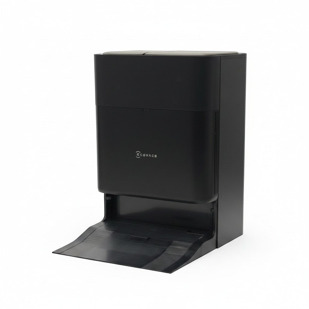 Stazione di ricarica e pulizia OMNI nera per robot aspirapolvere Ecovacs Deebot T80 di Mr Bob - Home & Tech Utility