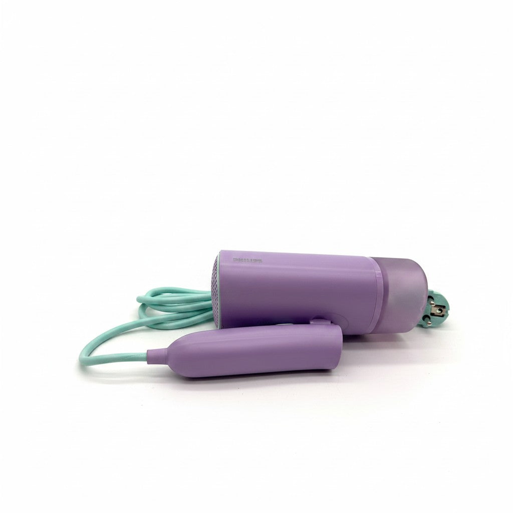 Stiratore a vapore portatile Mr Bob - Home & Tech Utility Philips STH3010/30 color lilla con cavo turchese